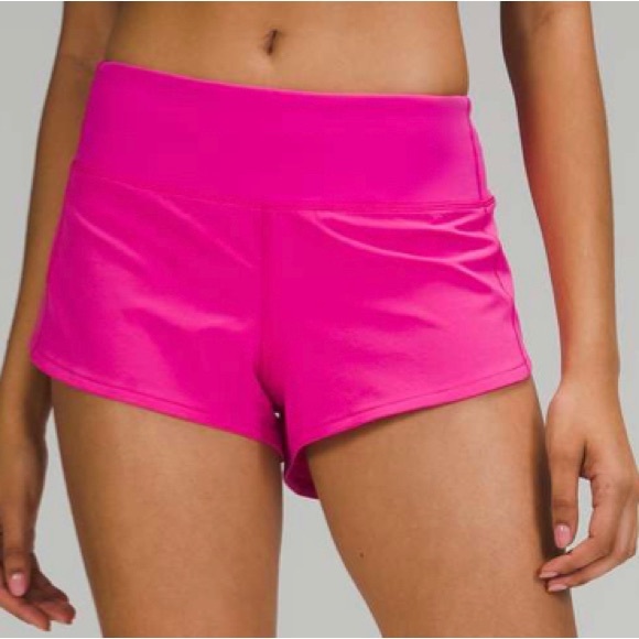 NWT Lululemon Speed Up LR Short 2.5” Lined in Sonic Pink - Picture 7 of 8